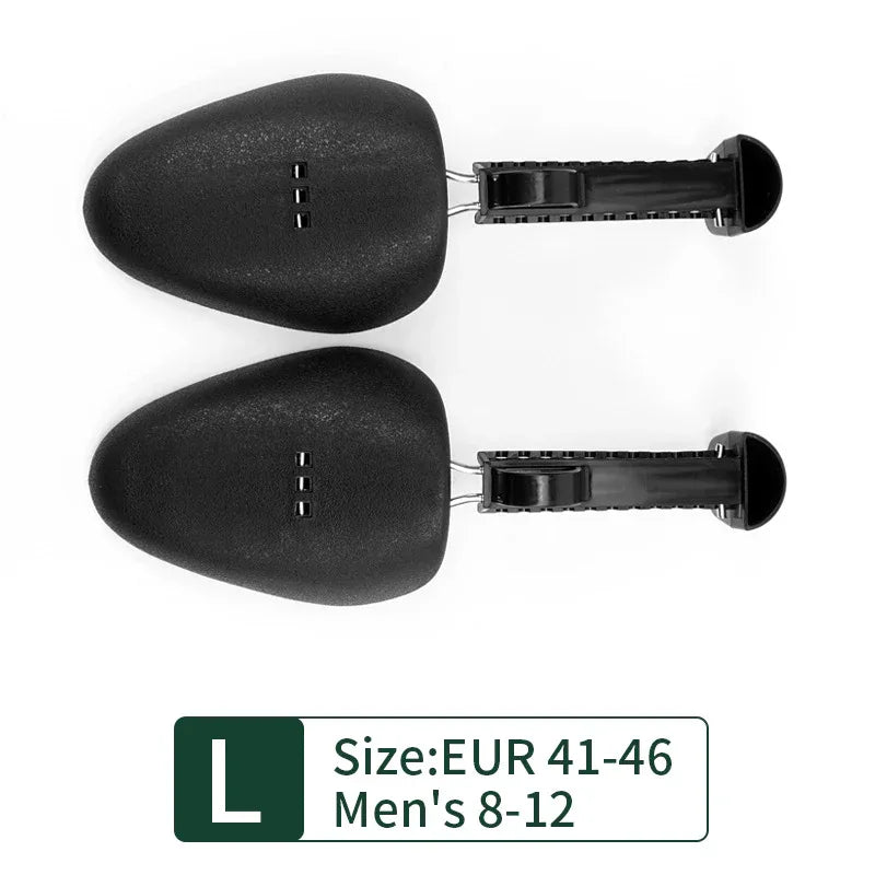 Black Adjustable Shoe Tree for Men's Shoes, Large Size EUR 41-46 - Mekamart Australia