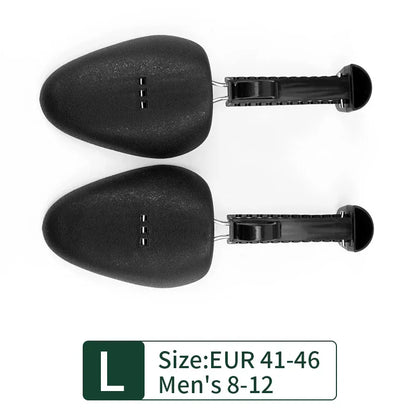 Black Adjustable Shoe Tree for Men's Shoes, Large Size EUR 41-46 - Mekamart Australia