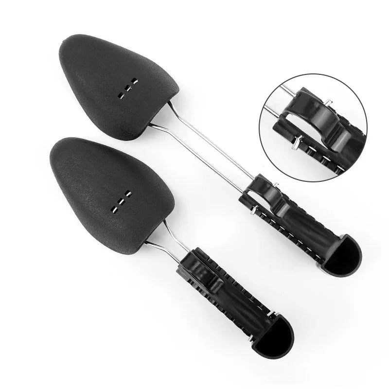 Black Adjustable Shoe Tree for Men's Shoes, Large Size EUR 41-46 - Mekamart Australia