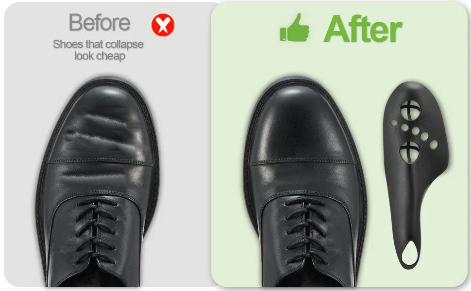 Medium Black Shoe Stretcher with Cedar Wood Balls, Size EUR 35-40 (Men's US 6.5-9.5, Women's US 8-11) - Mekamart Australia