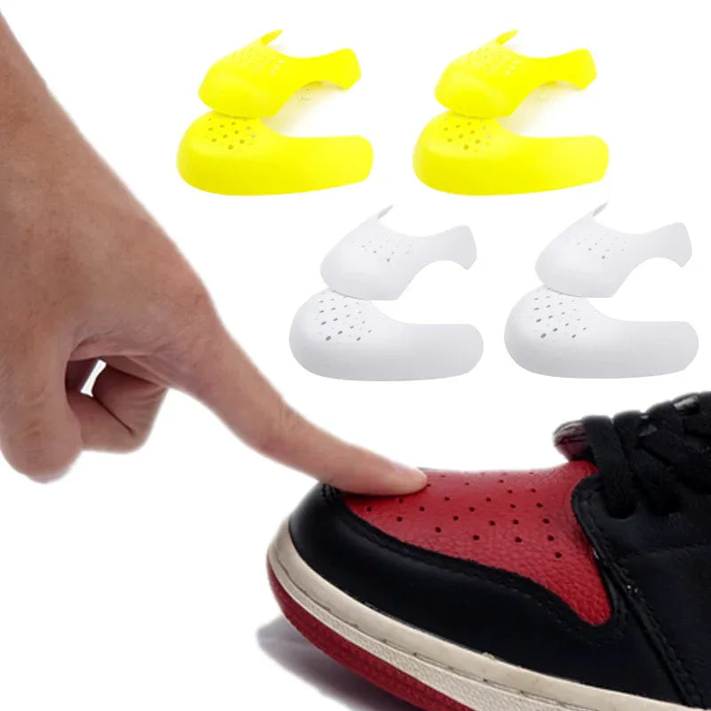 White Shoe Crease Protector for Men's Shoes, Size EUR 40-46 (US 7-12) 10 Pairs - Mekamart Australia