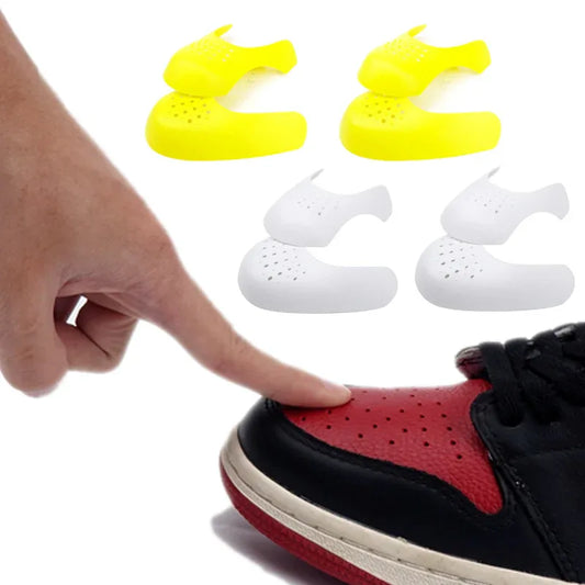 White Shoe Crease Protector for Men's Shoes, Size EUR 40-46 (US 7-12) 10 Pairs - Mekamart Australia