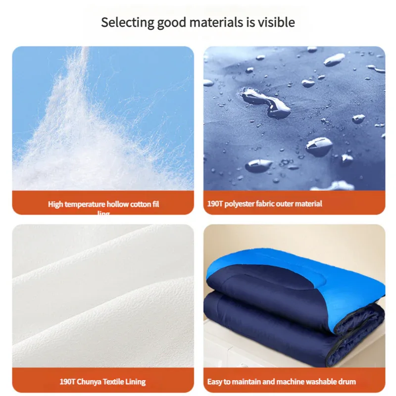 Sleeping Bag - Lightweight for Adults, Camping, Hiking, Backpacking (With accessories + eye mask + earbuds + square pillow) - Mekamart Australia