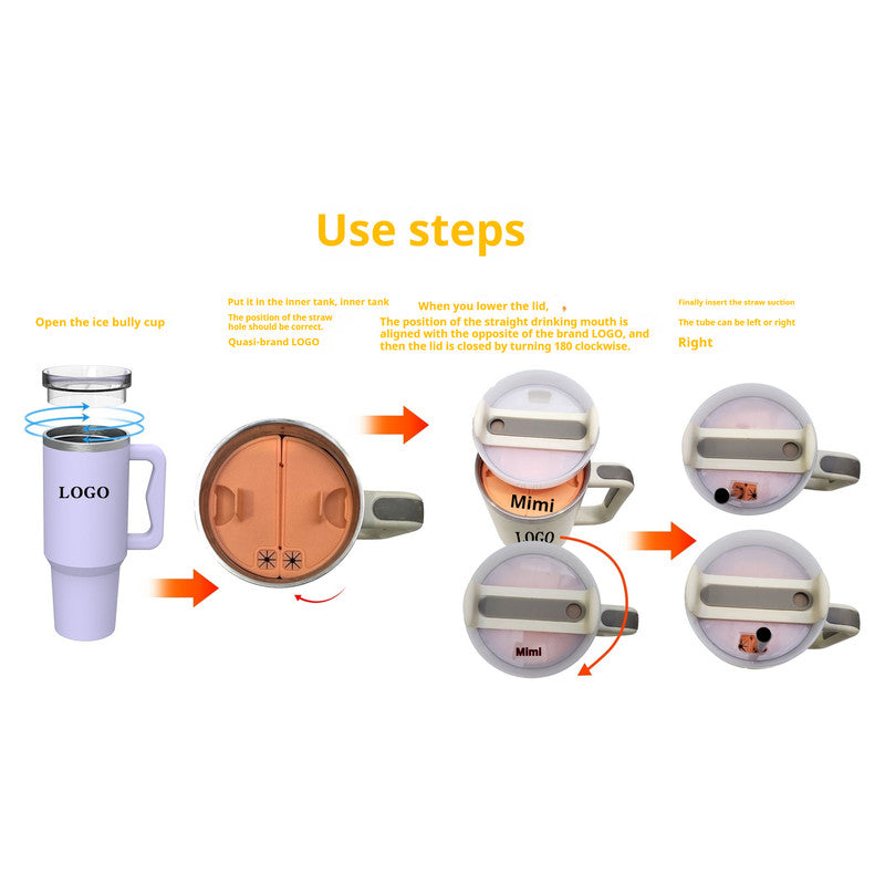 Pink 40oz Silicone Dual-Chamber Cup Separator - Food-Grade Drink Divider, Cold Drink Mug with Separate Compartments, BPA-Free Silicone Liner for Beverages, Juice, Coffee, and Tea