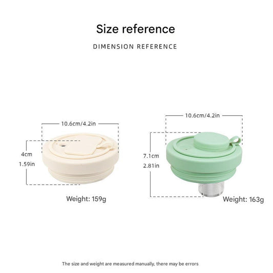 Green 40oz Silicone Replacement Coffee and Pill Mug Lid - BPA-Free, Leak-Proof, Dishwasher Safe