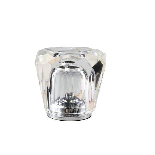 Crystal LED Table Lamp with Starburst Effect, Rechargeable and Portable Design,Type B 90mm (H) *85mm (W)