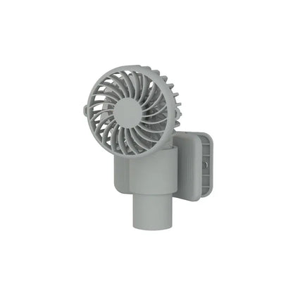 Ice Green Portable Multifunctional Clip Fan DQ261 - 1000mAh Battery, 3-Speed, Quiet Cooling for Summer