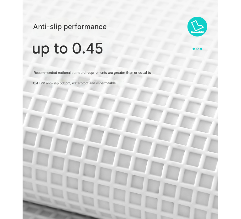 Green Bath Mat - Super Absorbent, Non-Slip Bathroom Floor Mat - 40x60cm