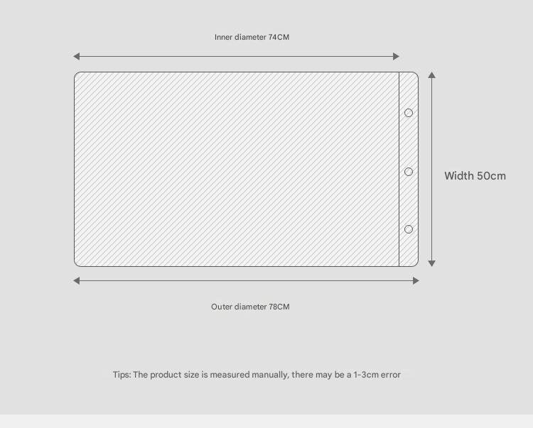 Red B pattern Snap-On Cotton Gauze Pillowcase Set - Full Coverage, Non-Slip, Easy Closure (One pair without pillow core) - Mekamart Australia