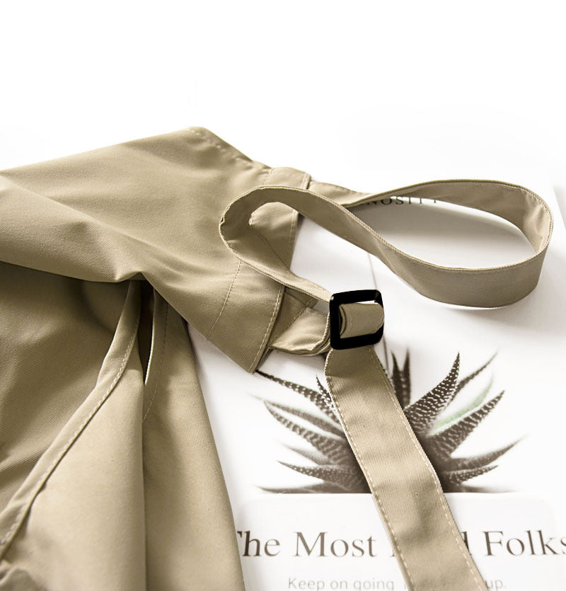 Brown Waterproof & Oil-Proof Apron - Adjustable Kitchen Apron with Pockets