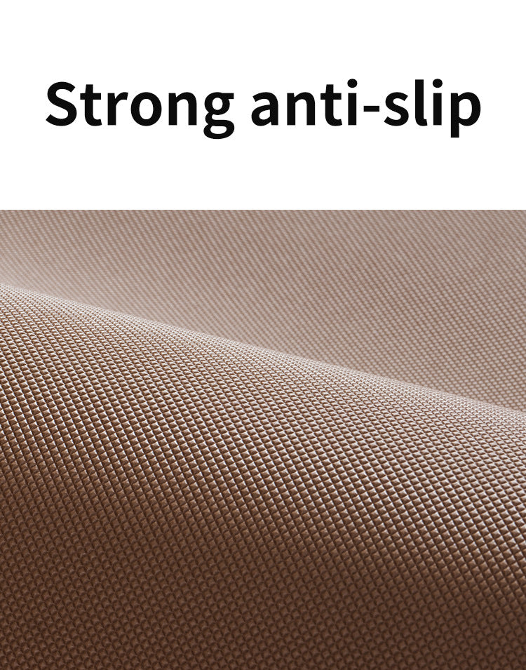 Brown Quick Dry Bathroom Rug - Non-Slip PVC Foam, Super Absorbent, 50x80cm