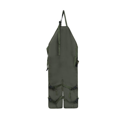 Green And Brown Gardening Leg Apron - Oxford Fabric, Multi-Pocket, Extended Design, 118x45cm, 450g