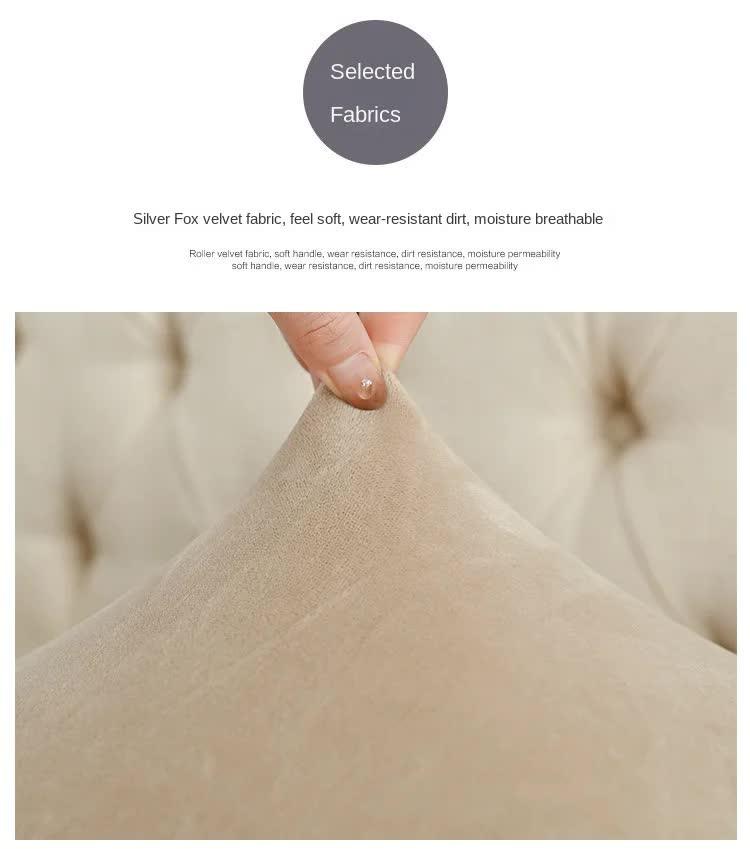 2 Pcs Yellow Elegant Polyester Sofa Cover - Full Protection Against Cat Scratches & Wear