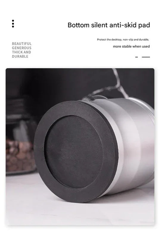 Silver Diamond Professional Aluminum Espresso Tamping Station - Adjustable Portafilter Holder Stand - Mekamart Australia