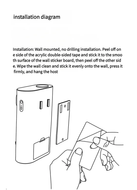 Smart Automatic Mouthwash Dispenser - Wall-Mounted, 3 Adjustable Levels, LED Display & Magnetic Cups(white) - Mekamart Australia