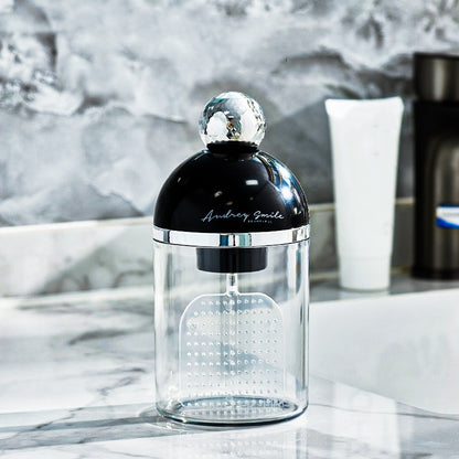 Electric Foaming Cleanser Maker - Rechargeable, Dense Foam for Deep Cleansing(Elegant Black)