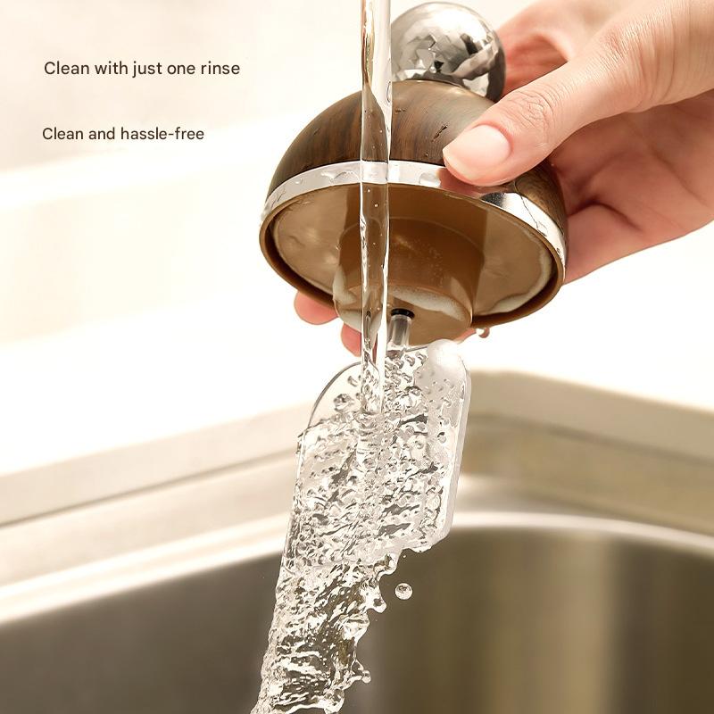 Electric Foaming Cleanser Maker - Rechargeable, Dense Foam for Deep Cleansing(Elegant Black)