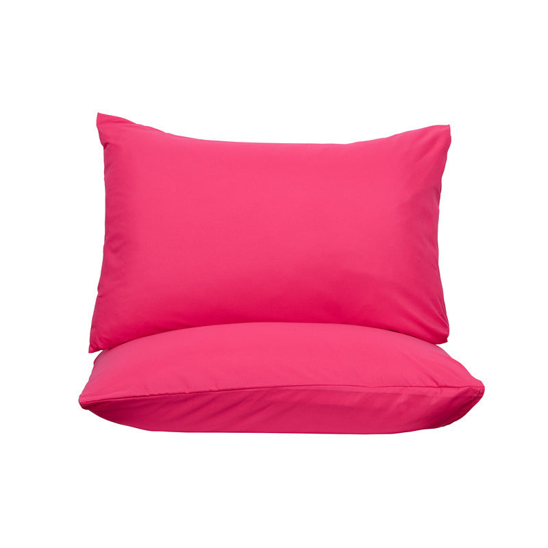 Pink Ultra Soft Brushed Waterproof Pillow Protectors (Set of 2) - 50x70cm, Stain & Spill Guard for Bed Pillows(Note: pillow core not included)