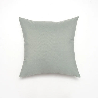 Green Solid Color Set of 2 Decorative Cushion Covers - 45x45cm, Soft Polyester (Inserts Not Included)