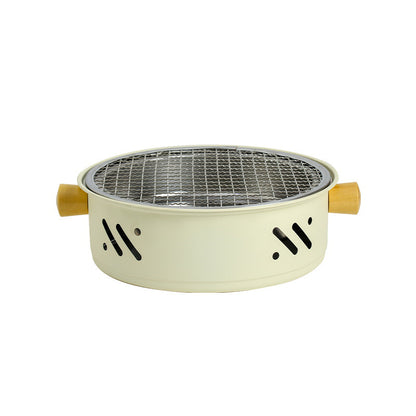 Portable 28cm Stainless Steel Barbecue and Tea Furnace