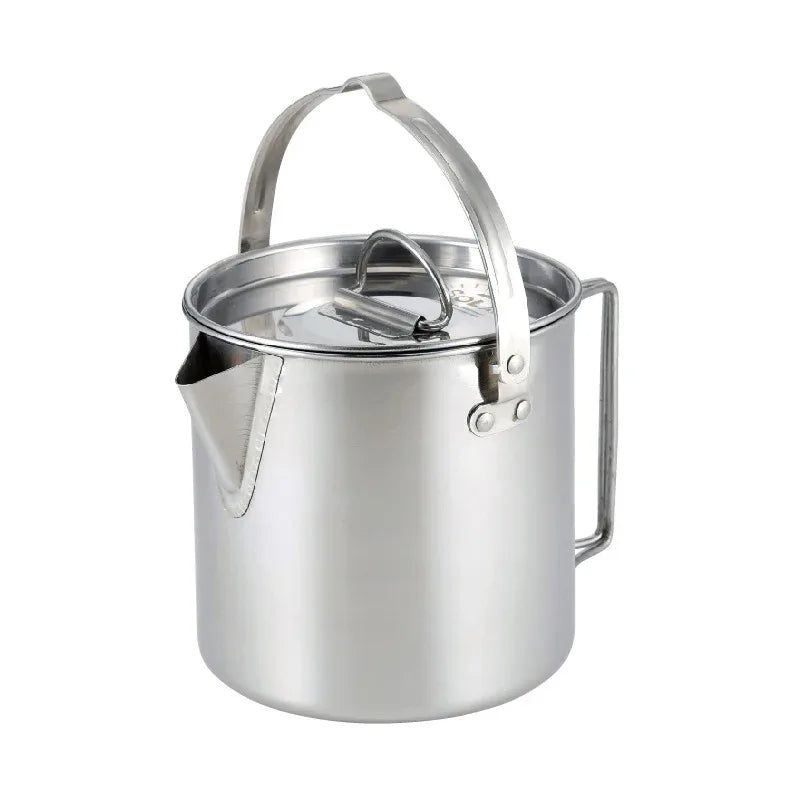 Portable Outdoor Camping Kettle for Coffee, Tea, and Cooking