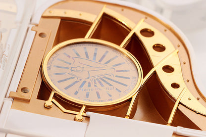 Classical Grand Piano Music Box with Dancing Ballerina(Dancing girl version - pink)