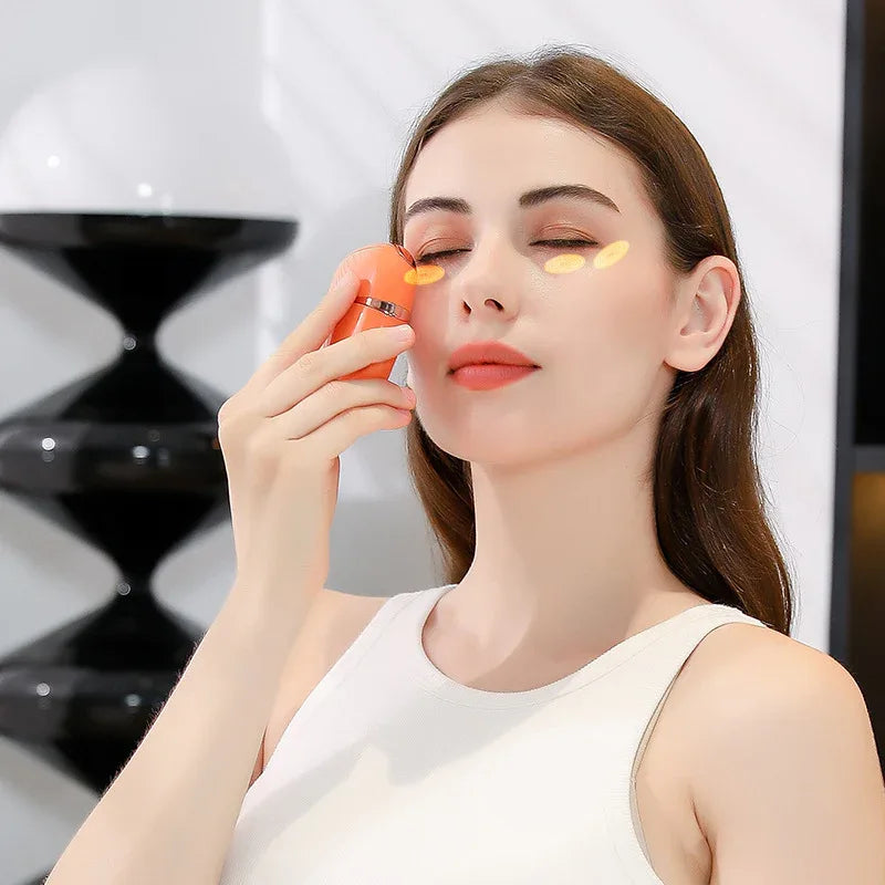 Portable Nano Mist Eye Massager & Humidifier - USB-C, Hot Compress, Wrinkle Reduction & Deep Hydration(Dark green) - Mekamart Australia