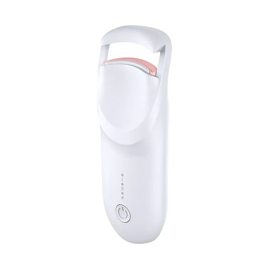 Electric Heated Eyelash Curler - USB-C Rechargeable, Fast Heating, Long-Lasting Curl(white) - Mekamart Australia