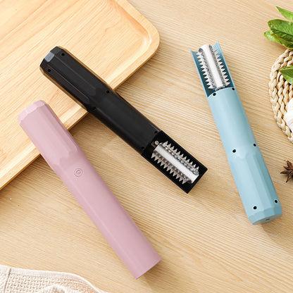 Electric Fish Scaler - Waterproof, Stainless Steel, Brushless Motor, Infinitely Variable Speed(blue)