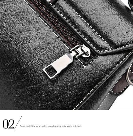 Brown Elegant Women's PU Leather Top Handle Satchel - Versatile Crossbody Bag with Classic Clasp & Braided Detail - Mekamart Australia