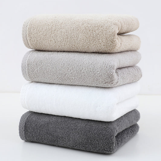 Color Mixing Plush Cotton Hand Towel Set (4-Pack) - Ultra Soft, Absorbent & Quick-Drying Face Towels for Bathroom