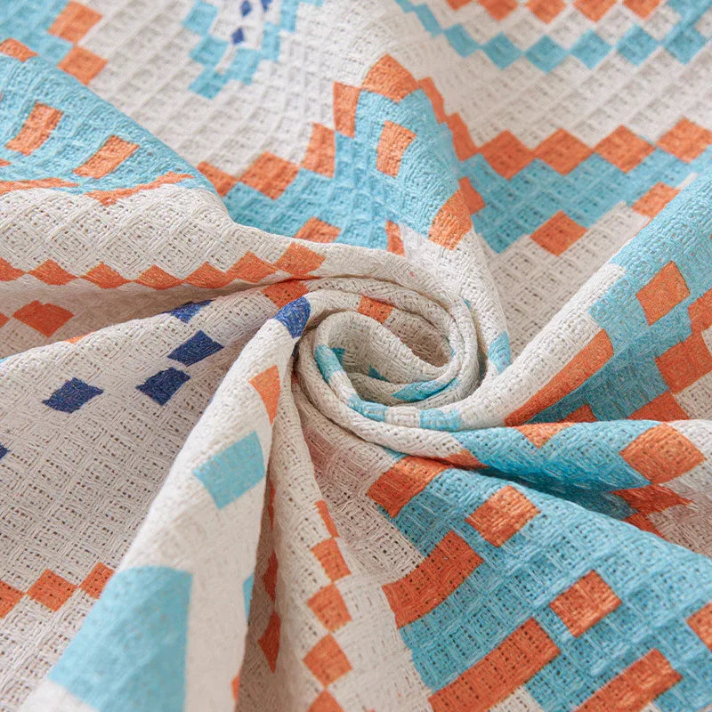 Nordic-Style Full-Cover Sofa Blanket - 180 x 230 cm Minimalist, Stain-Resistant, All-Season Two-Seater Sofa Protector - Mekamart Australia