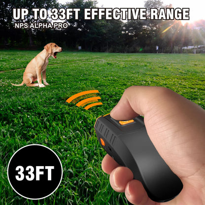 Portable 3-Core Ultrasonic Dog Repeller - High-Power Bark Control with Flash - Mekamart Australia