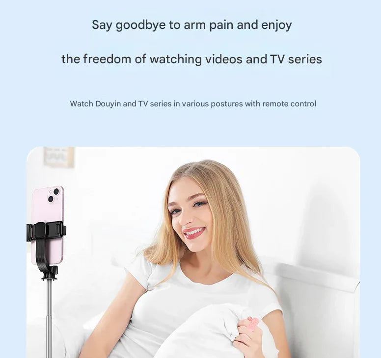 2-Piece White Bluetooth Video Controller - 3-Button Remote for TikTok and Page Scrolling - Mekamart Australia