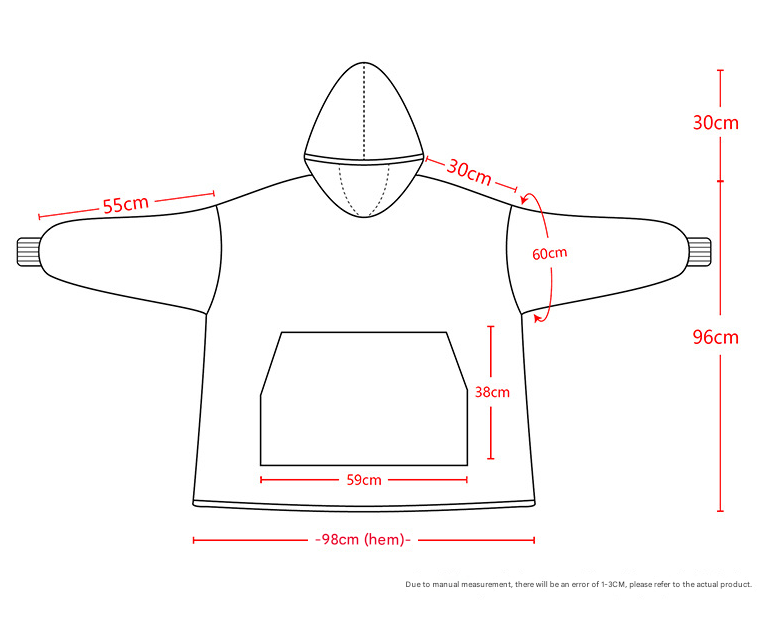 Silver Grey Oversized Wearable Blanket Hoodie - Ultra Soft & Cozy Snuggle Pullover for Adults