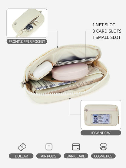 Purple Elegant WESTBRONCO Quilted Phone Bag Wallet