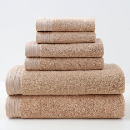 Luxury Combed Cotton Towel Collection - Highly Absorbent, Soft & Durable for Bath, Hand, and Face(Camel)