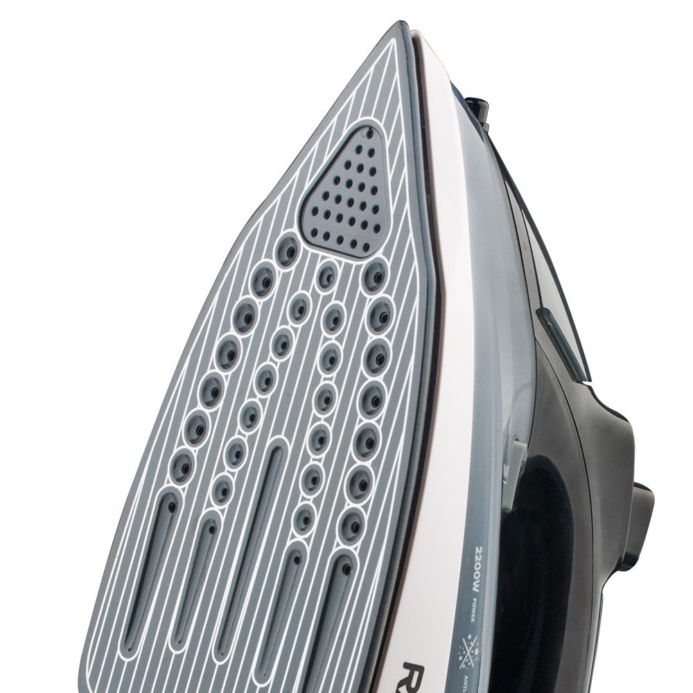 Powerful 2200W Electric Steam Iron with Ceramic Soleplate & Vertical Steam Function(blue)