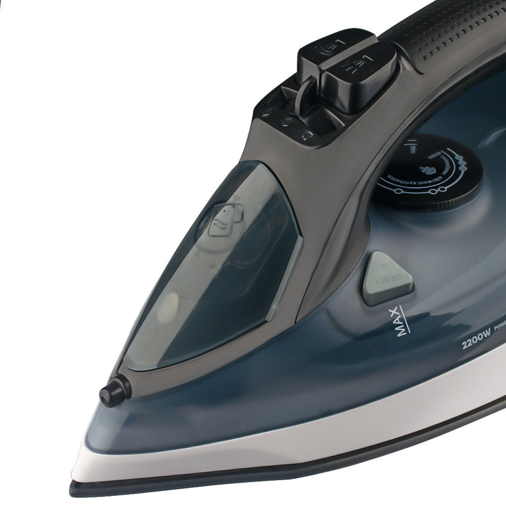 Powerful 2200W Electric Steam Iron with Ceramic Soleplate & Vertical Steam Function(green)