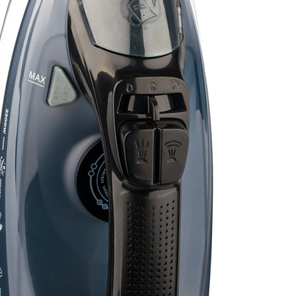 Powerful 2200W Electric Steam Iron with Ceramic Soleplate & Vertical Steam Function(green)