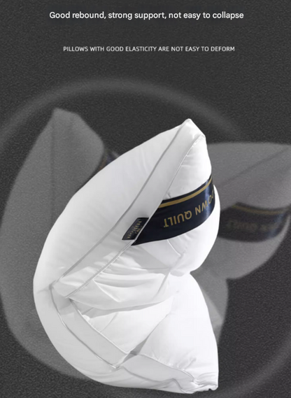 Green Luxury Adjustable Bed Pillow Set (2-Pack) - Hotel Quality Down Alternative for Ultimate Neck Support & Comfort