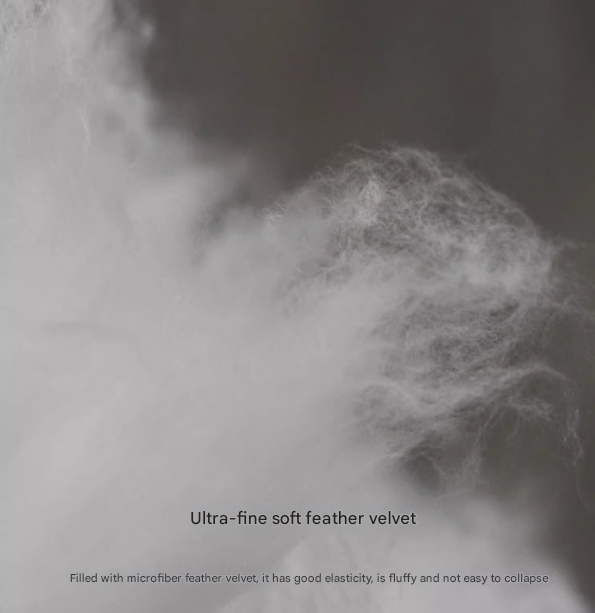 Dark Grey Luxury Adjustable Bed Pillow Set (2-Pack) - Hotel Quality Down Alternative for Ultimate Neck Support & Comfort