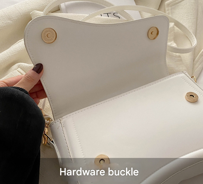 Black Minimalist Chic Shoulder Bag - Simple Crossbody Handbag for Women (24.5x6x16.5 cm, 0.3KG)