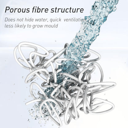 Black Cat Head Design Loofah Texture Shower Mat (40x80cm) - Non-Slip PVC Bathroom Floor Mat with Drainage, Quick-Dry, Anti-Mould