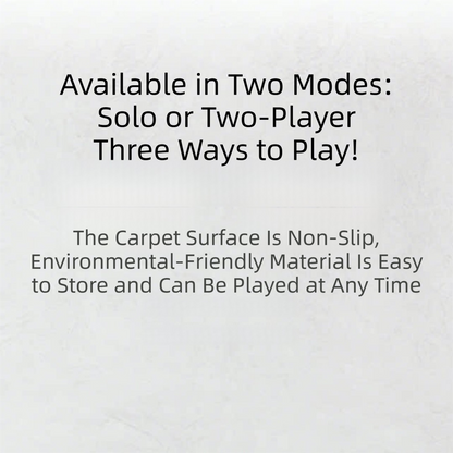 Kids Dual Player Interactive Electronic Dance Mat - Extra Large 105x90cm Anti-Slip Music Game Pad with Two Modes & Three Ways, No TV Required