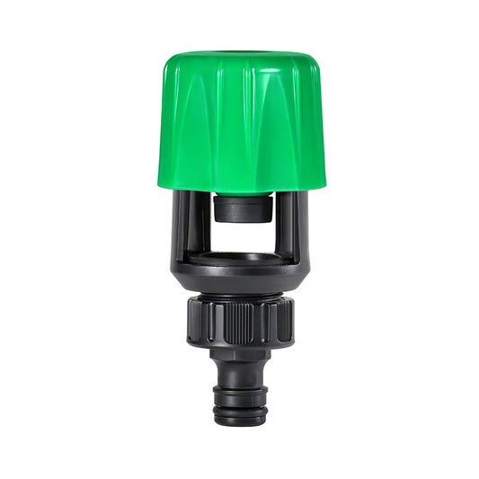 2-Pack Green Universal Nipple Connector for Mixer Taps up to 3.3CM  -  Plastic Leak-Proof Hose Fitting, Kitchen & Garden Tap Adapter