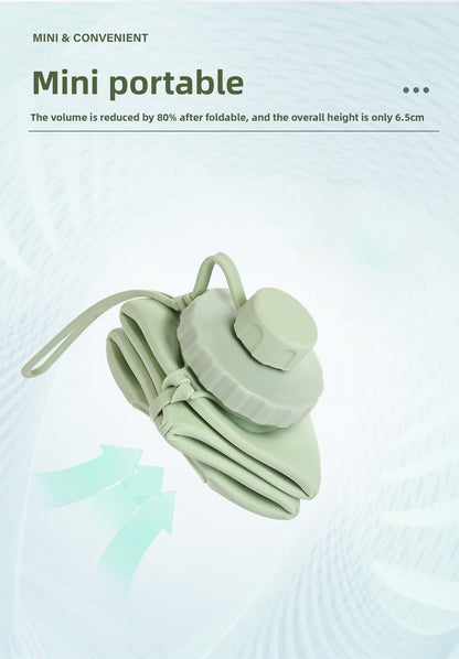 Grey Portable Food Grade Silicone Collapsible Sports Water Bottle 600ML - Folding down 80% , Low High Temperature Resistant