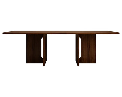 Oak Melamine Dining Table 6 Seater - Mekamart Australia