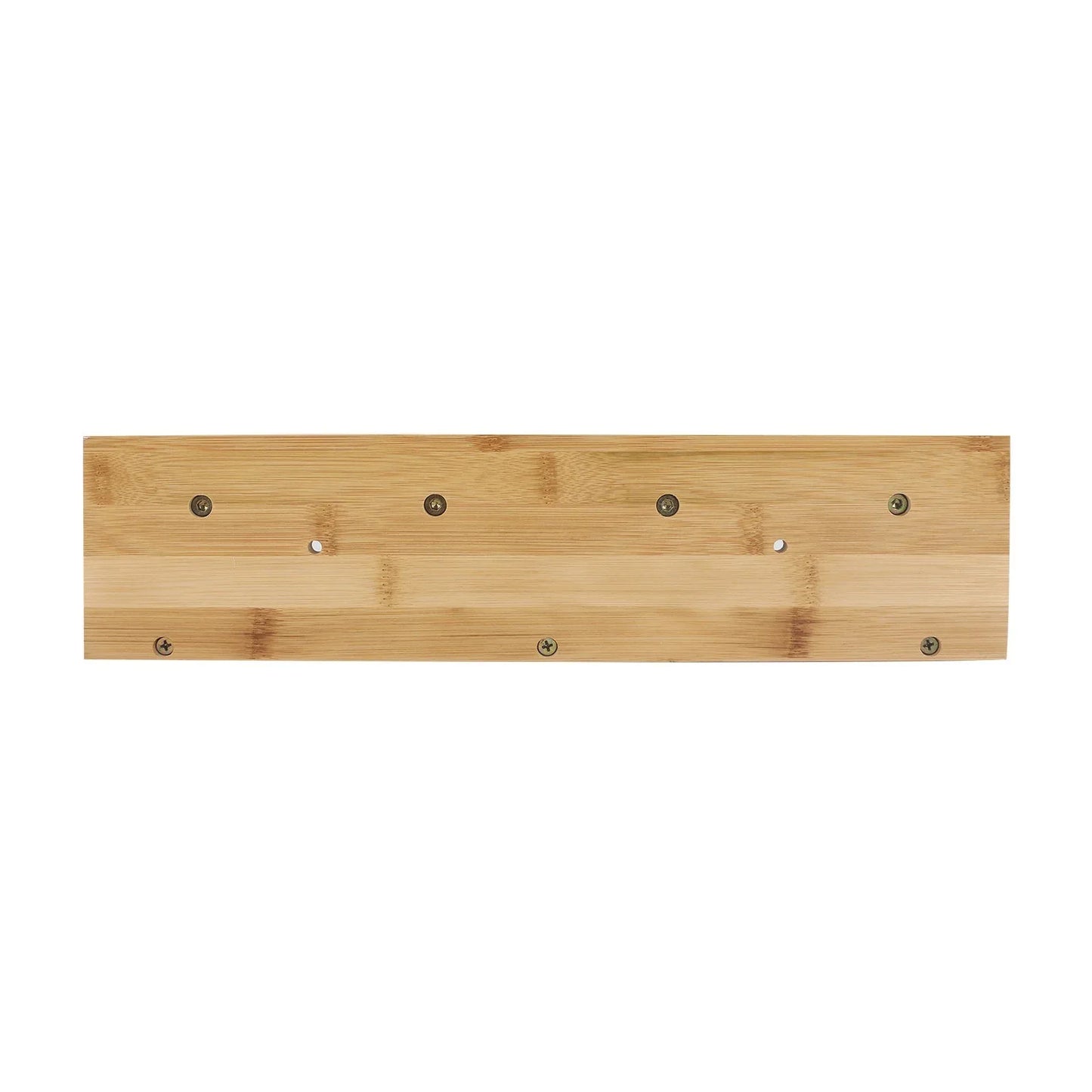 Bamboo Wall Hooks and Shelf - Mekamart Australia