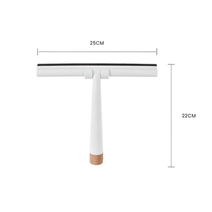 Bamboo Base Shower Squeegee with Holder